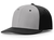 grey panel / black