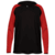 black / red