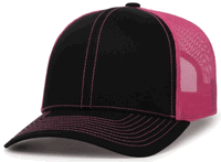 black / pink