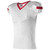 white / red