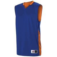 royal / burnt orange