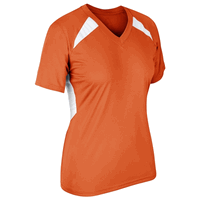 orange / white