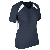 navy / white