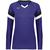 purple - black / white