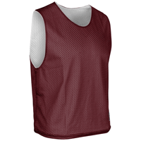 maroon / white