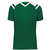 dark green / white