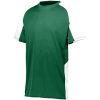 dark green / white