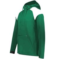 dark green / white