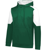 dark green / white