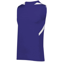 purple / white