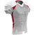 white / red