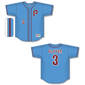 Phillies HG400-PHI Vintage Full Button Baseball Jerseys