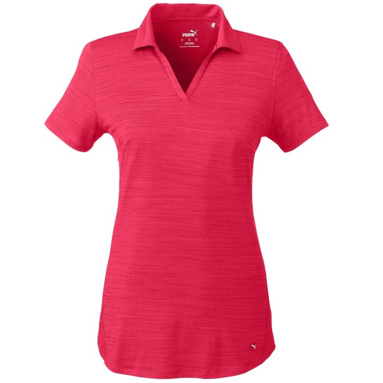 Puma Golf Monarch Polo Ladies Puma UPF 40 Golf Polo Add Custom Logos