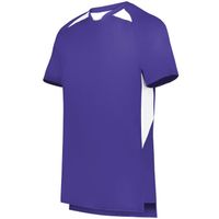 purple / white
