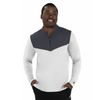 Russell R03GKM Sideline Grid 1/4 Zip Pullover