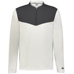 Russell R03GKM Sideline Grid 1/4 Zip Pullover