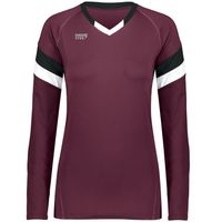 maroon - black / white
