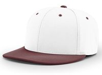 white / maroon