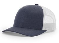 navy heather / grey