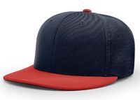navy / red