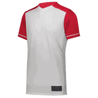 white / red