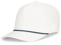 white - navy / white