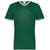 dark green / white