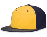 gold panel / navy