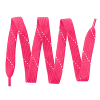 neon pink / white