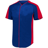 navy / scarlet