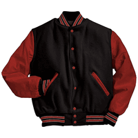 black / scarlet T19