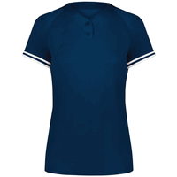 navy / white