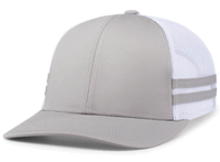 silver / white