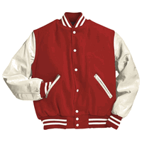scarlet / white 408