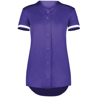 purple / white