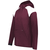 maroon / white