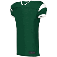 dark green / white