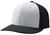 white panel / black