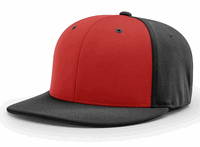 red panel / black