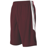 maroon / white