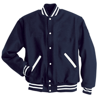 navy / white