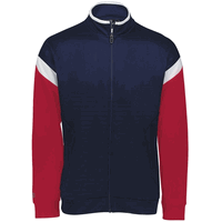 navy / white / scarlet