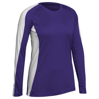 purple / white