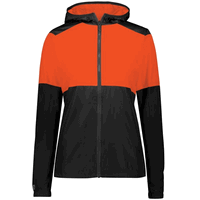 black / orange