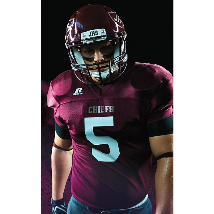 Russell Stretch Football Jersey Fitted Spandex Jersey S05SMM