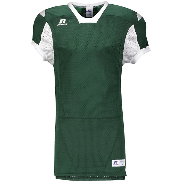 Russell Color Block Football Jersey Fitted Mesh Jersey S6793M