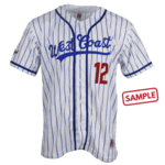 SAMPLE - Homegrown Pinstripe Tackle Twill Baseball Jersey (SAMP514C)