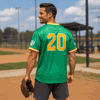 SAMPLE - Homegrown V-Neck Tackle Twill Baseball Jersey (SAMP513C)