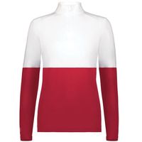 scarlet / white