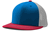 royal - white / scarlet red
